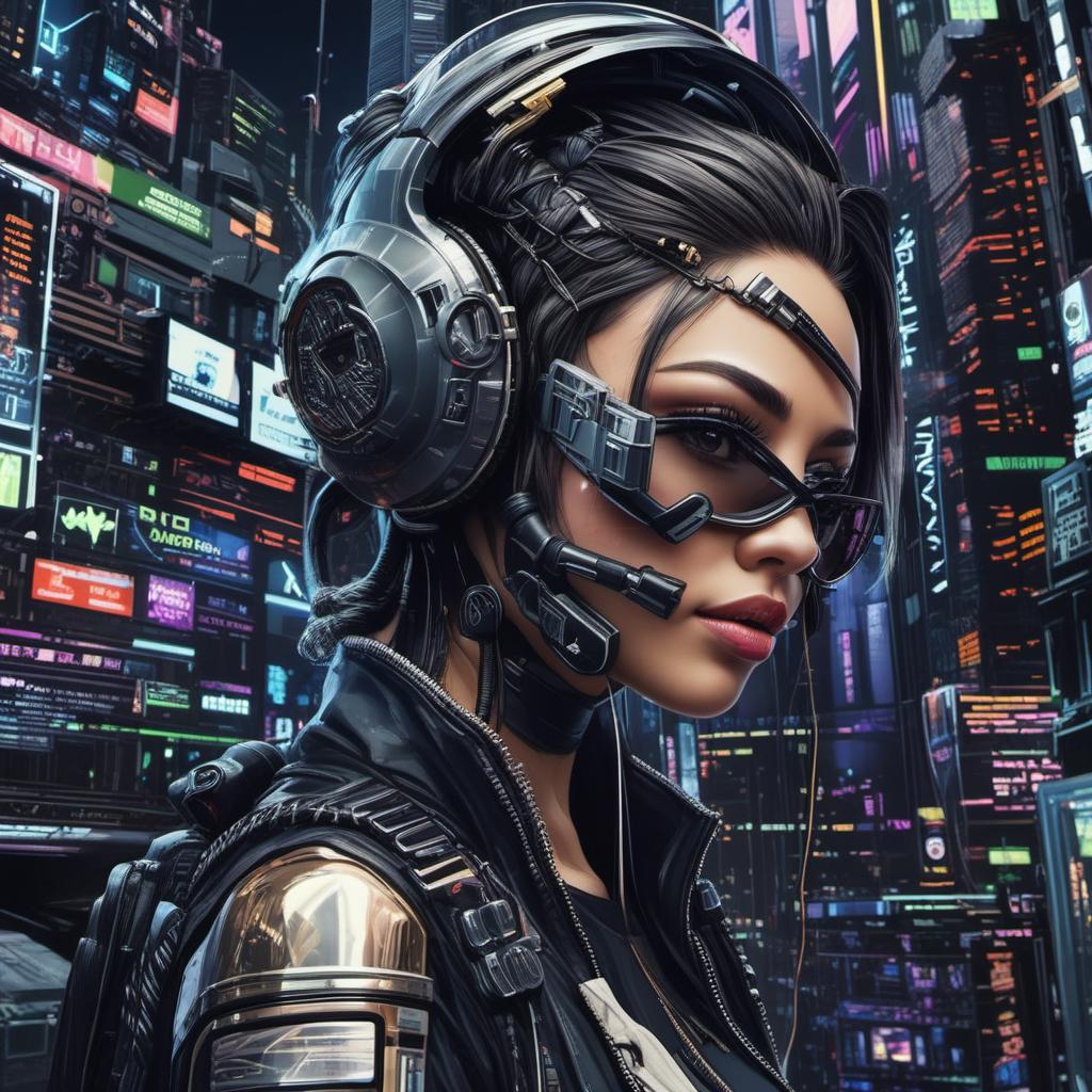  , cyberpunk style