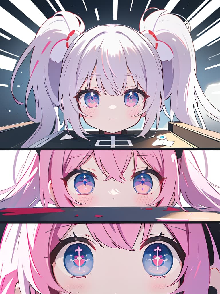  innom, yandere, twin tails, games, masterpiece, best quality,8k,ultra detailed,high resolution,an extremely delicate and beautiful,hyper detail