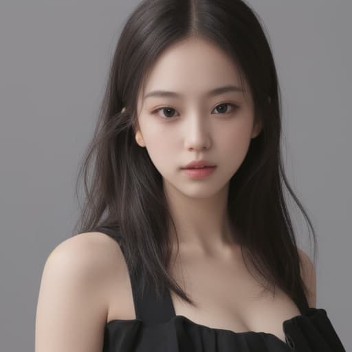  girl, best quality, solo, headshot, simple background