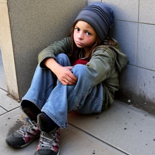  Homeless girl