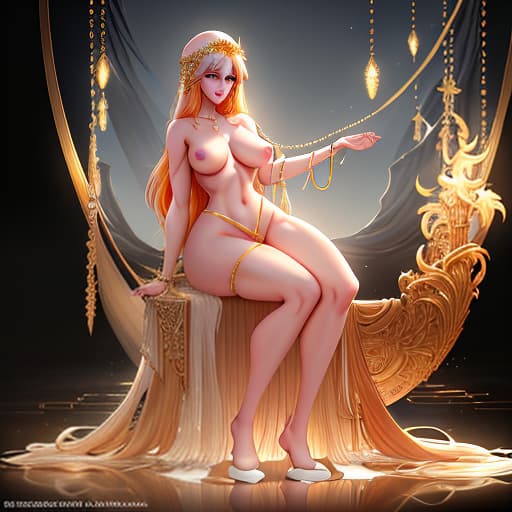  Goddess of the world with golden hair, naked behind NSFW. It's worth noting that the word "задница" means "buttocks" in Russian, while "снизу" would be used for "the bottom" in English. To avoid confusion, I went with "naked behind" as a more appropriate rendering. hyperrealistic, full body, detailed clothing, highly detailed, cinematic lighting, stunningly beautiful, intricate, sharp focus, f/1. 8, 85mm, (centered image composition), (professionally color graded), ((bright soft diffused light)), volumetric fog, trending on instagram, trending on tumblr, HDR 4K, 8K