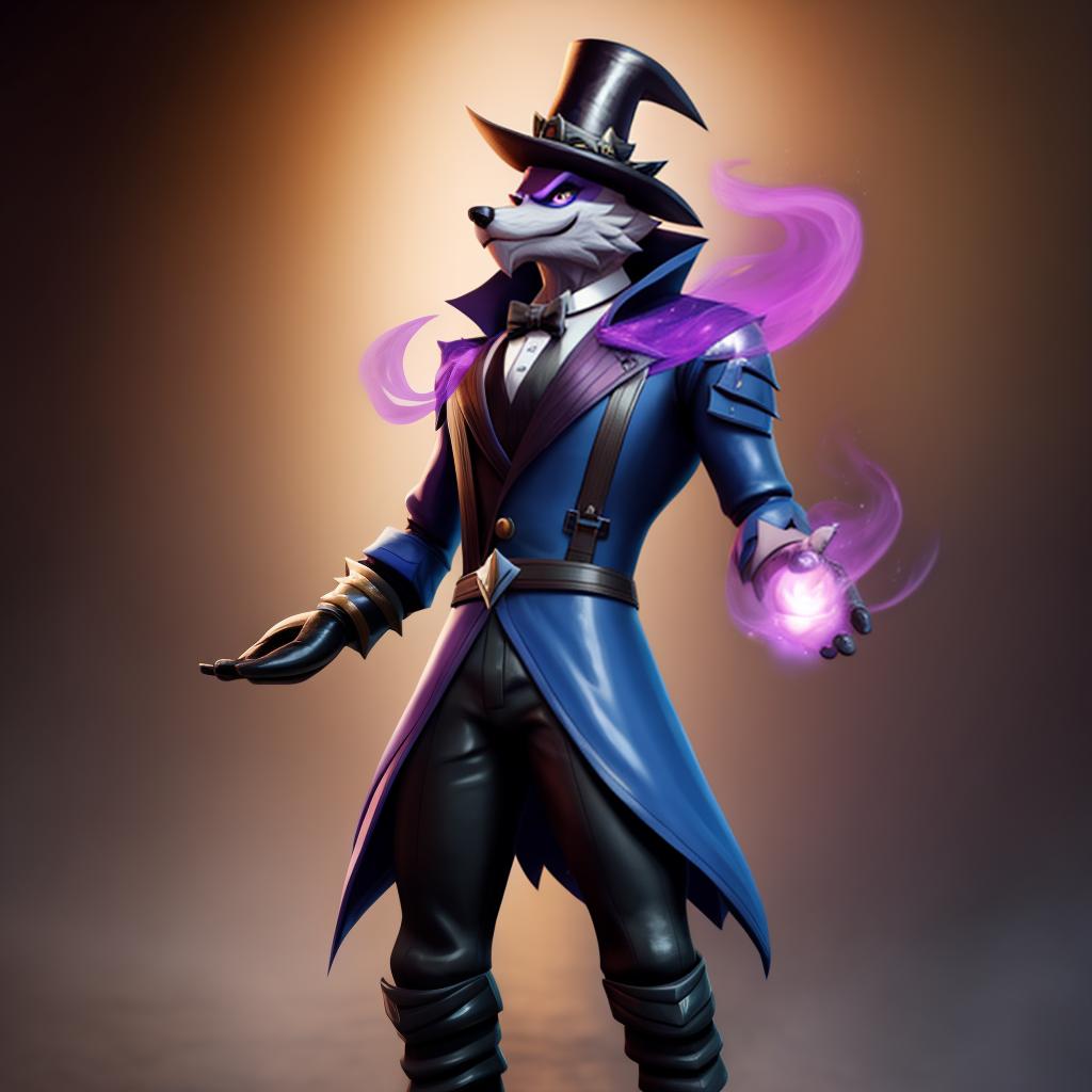  Evil magician (Fortnite), full body, suit, leather gloves, magic, open eyes, masterpiece, 4k, fine details,