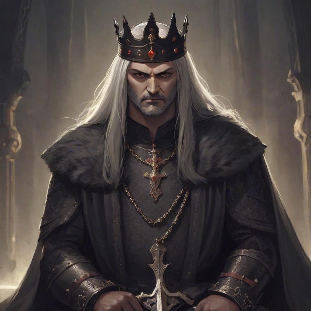  king knox of darkness was a powerful and ruthless ruler, but despite his strength, he felt his life was empty and meaningless.