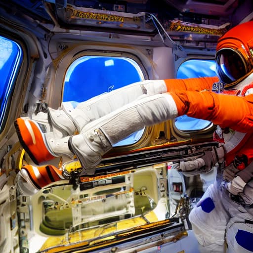  (an astronaut reading a book with orange accents), <lora:3DMM_V12:1>, 3D, highly detailed, 4k, high quality hyperrealistic, full body, detailed clothing, highly detailed, cinematic lighting, stunningly beautiful, intricate, sharp focus, f/1. 8, 85mm, (centered image composition), (professionally color graded), ((bright soft diffused light)), volumetric fog, trending on instagram, trending on tumblr, HDR 4K, 8K