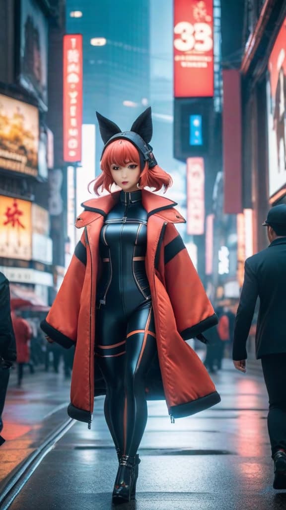  futuristic anime studio with ai creating vibrant, fluid animations; scenes from various anime blending seamlessly hyperrealistic, full body, detailed clothing, highly detailed, cinematic lighting, stunningly beautiful, intricate, sharp focus, f/1. 8, 85mm, (centered image composition), (professionally color graded), ((bright soft diffused light)), volumetric fog, trending on instagram, trending on tumblr, HDR 4K, 8K