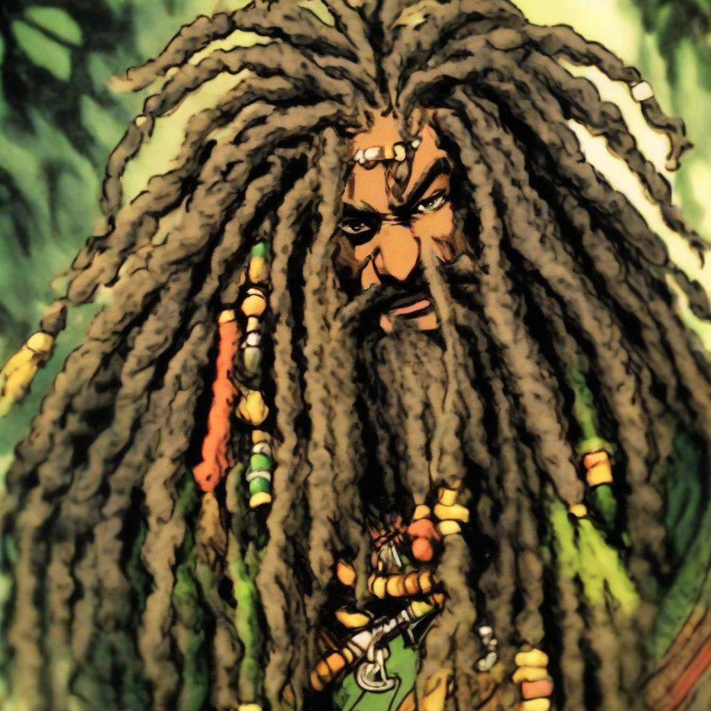  druid with dreadlocks, rastaman, d&d, prophet sanboy