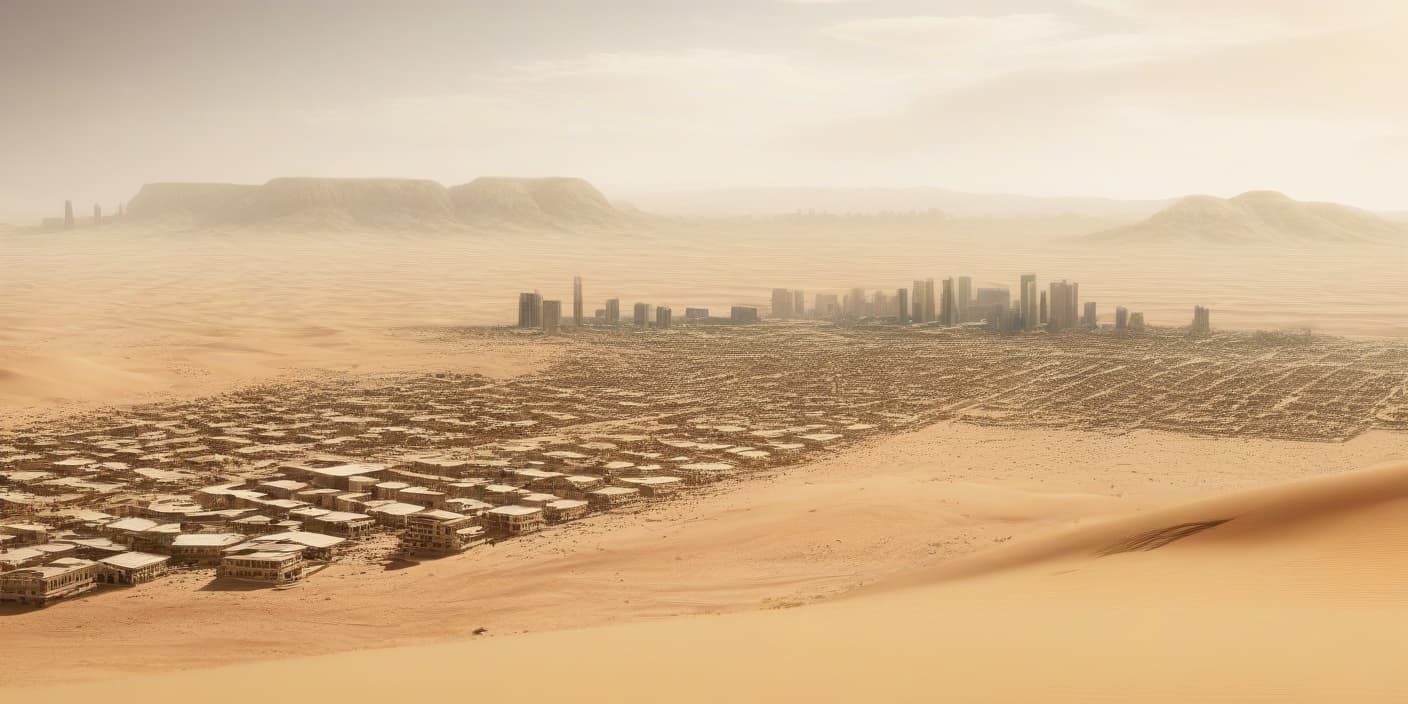  a city in the desert