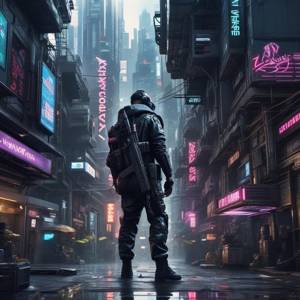  , cyberpunk style