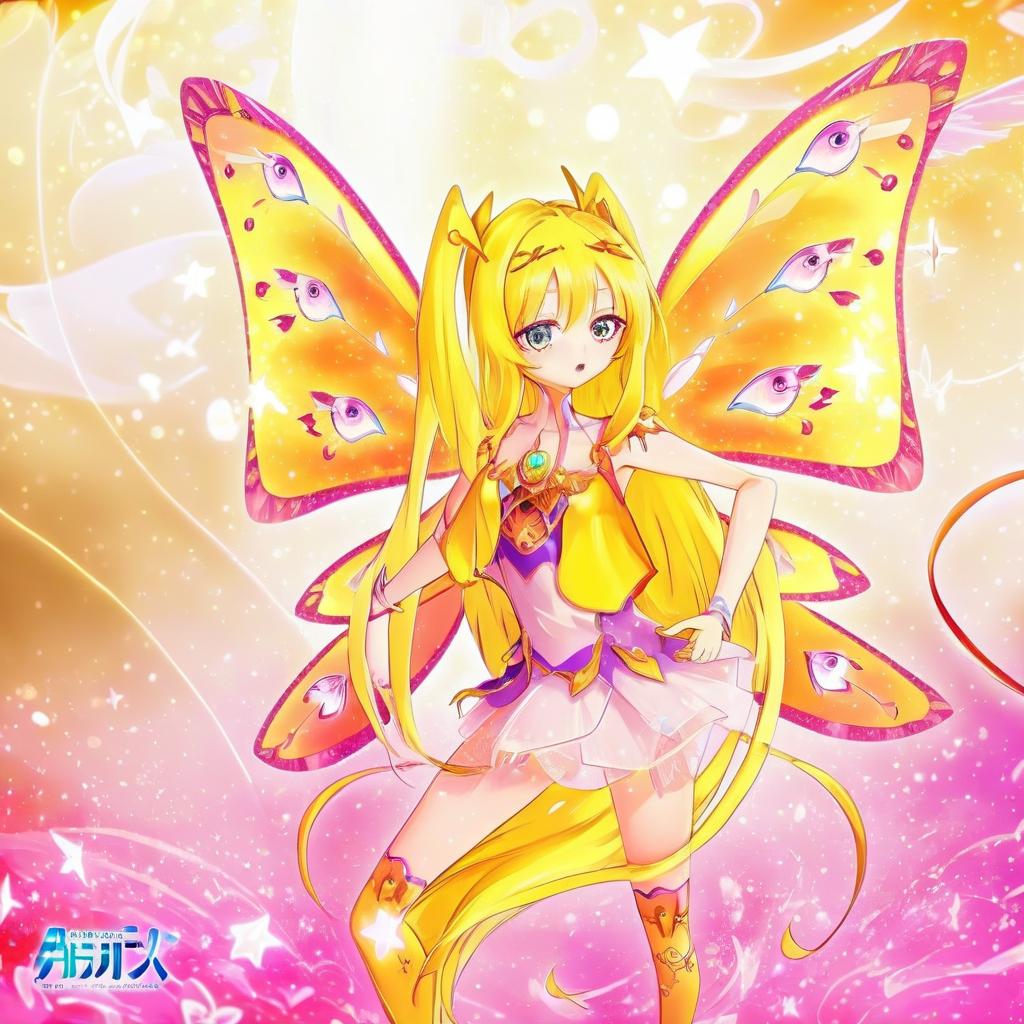  anime artwork anime, fairy, wings, magic . anime style, key visual, vibrant, studio anime, highly detailed