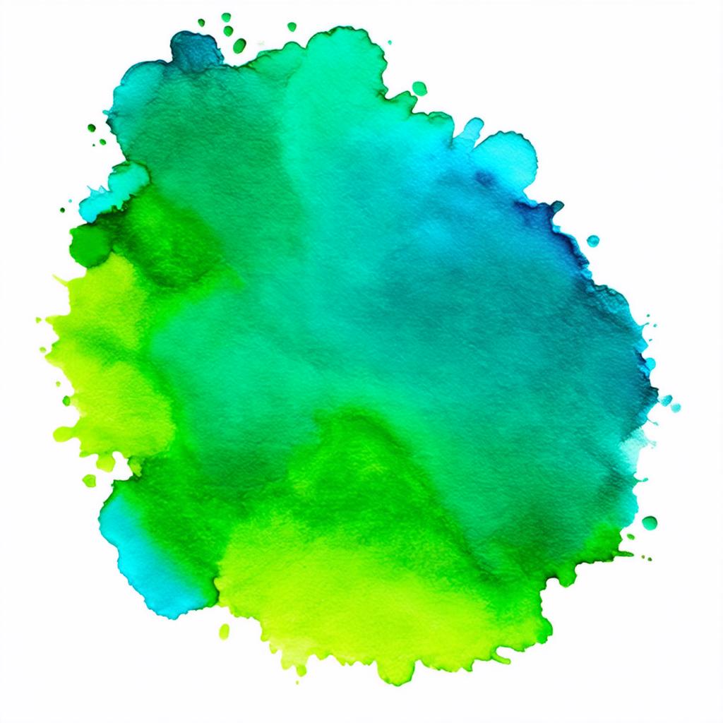  watercolor blotch drawing on white isolated background, ar 1:1 {prompt}, maximum details