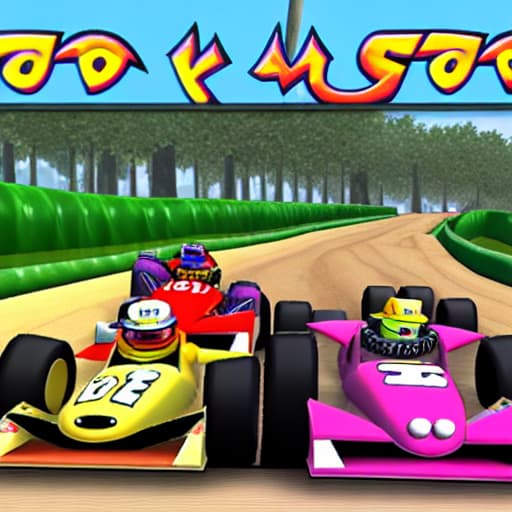  nicktoon racing PSX