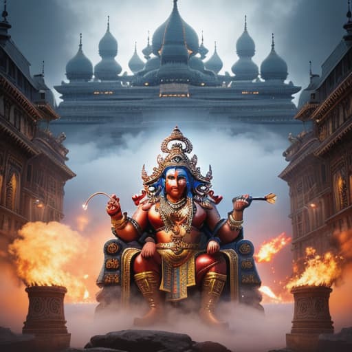  immersion and destroy ganesh Apply the Following Styles 3Drenderer hyperrealistic, full body, detailed clothing, highly detailed, cinematic lighting, stunningly beautiful, intricate, sharp focus, f/1. 8, 85mm, (centered image composition), (professionally color graded), ((bright soft diffused light)), volumetric fog, trending on instagram, trending on tumblr, HDR 4K, 8K