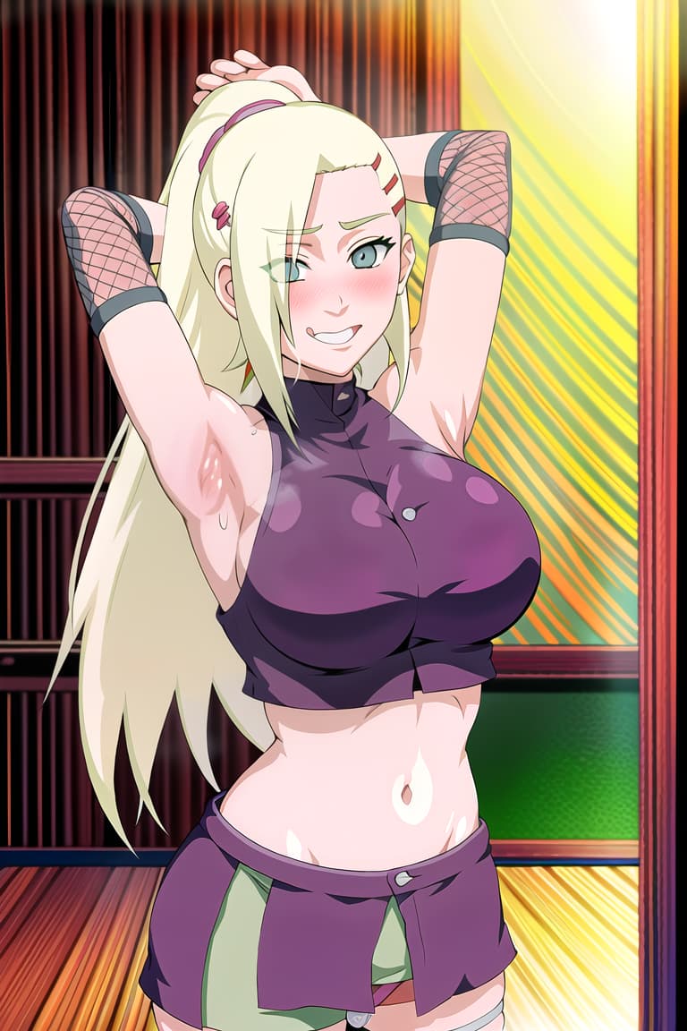  (yamanaka ino:1.2), hair down,(masterpiece, best quality:1.2), illustration, absurdres, highres, extremely detailed,looking at viewer,fitting room,handjob,clitoris,Heart shaped pupils full face blush steam sweat lovestruck tongue out embarrassed see though wet clothes torn clothes cameltoe