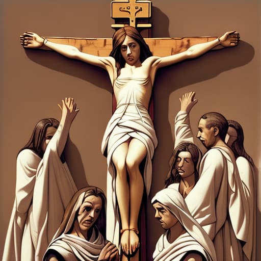  woman crucified