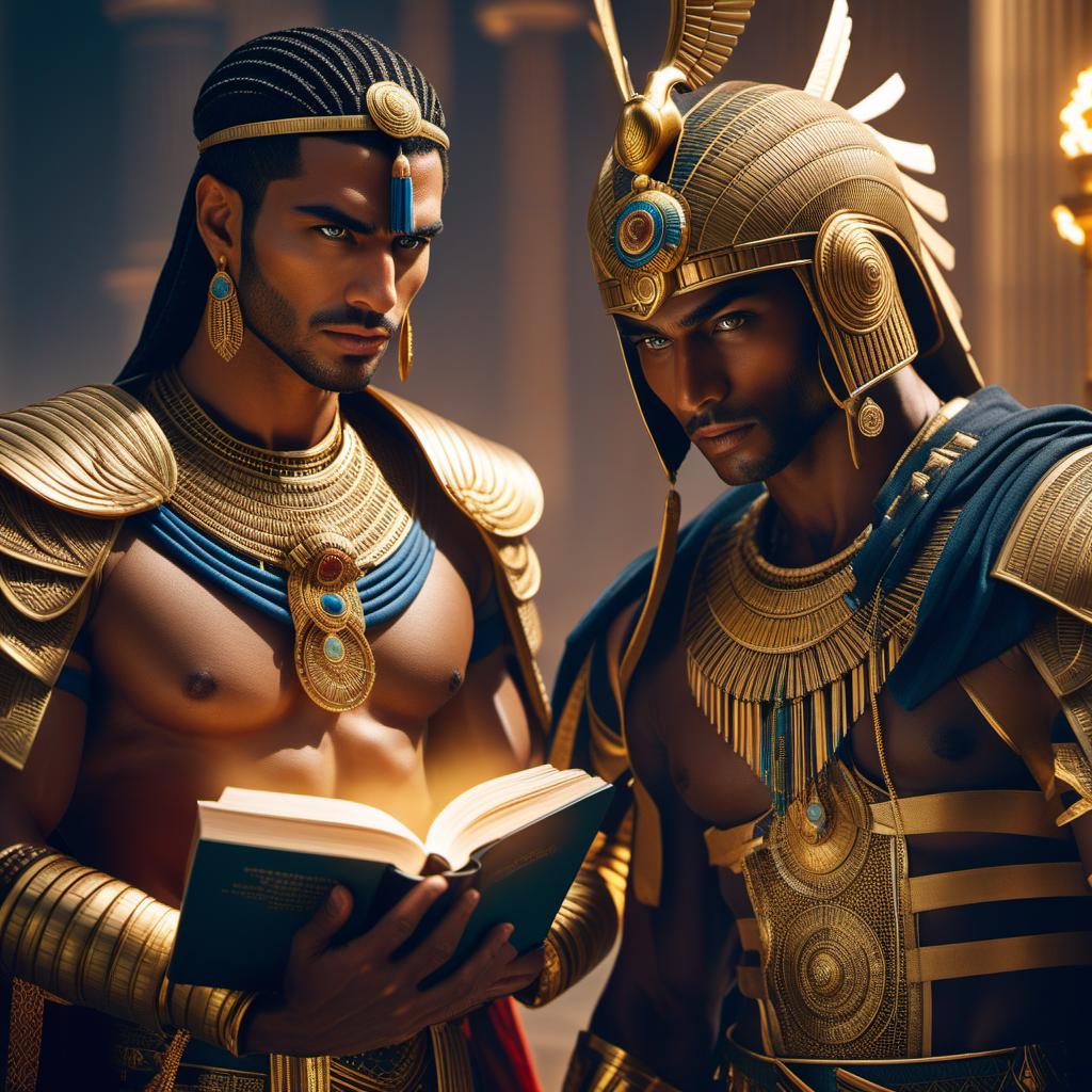  “a book cover for pharaonic eliminating viruses and dead viruses” , ((anime)) hyperrealistic, full body, detailed clothing, highly detailed, cinematic lighting, stunningly beautiful, intricate, sharp focus, f/1. 8, 85mm, (centered image composition), (professionally color graded), ((bright soft diffused light)), volumetric fog, trending on instagram, trending on tumblr, HDR 4K, 8K