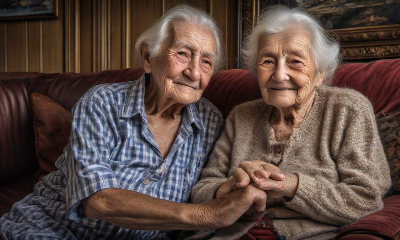  hdr photo of love and loyalty in the elderly. . high dynamic range, vivid, rich details, clear shadows and highlights, realistic, intense, enhanced contrast, highly detailed