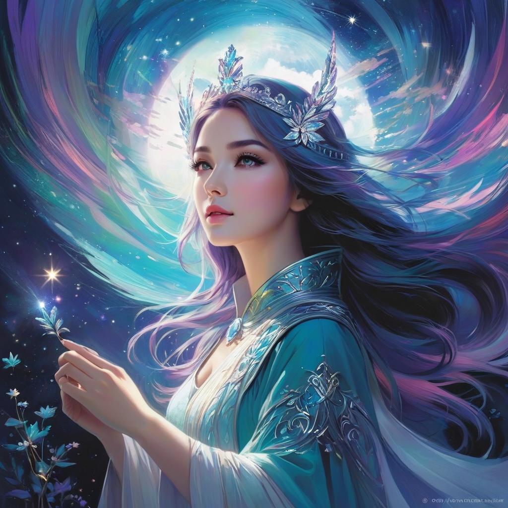  ethereal fantasy concept art of . magnificent, celestial, ethereal, painterly, epic, majestic, magical, fantasy art, cover art, dreamy