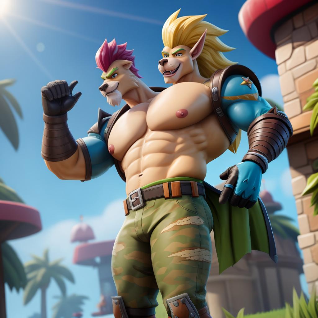  Jorgen von strangle (Fortnite), full body, open eyes, masterpiece, 4k, fine details,