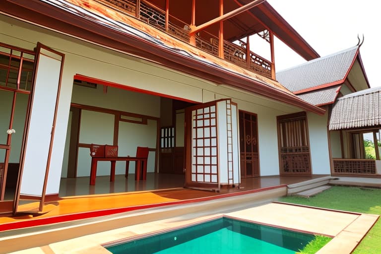  Cambodian style house