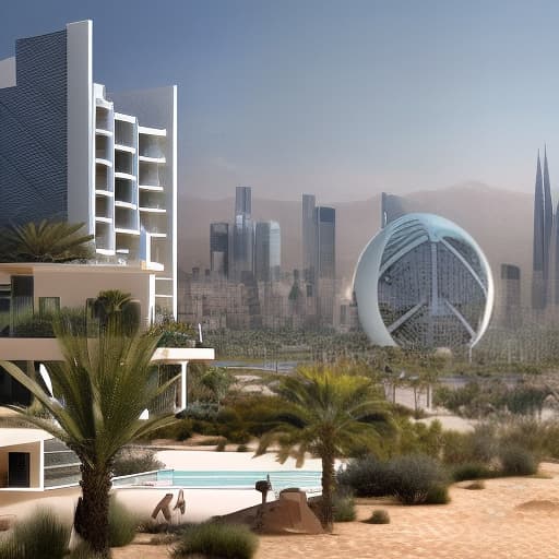 dvarchmodern a city in the desert an oasis with nanotechnology forward to the future