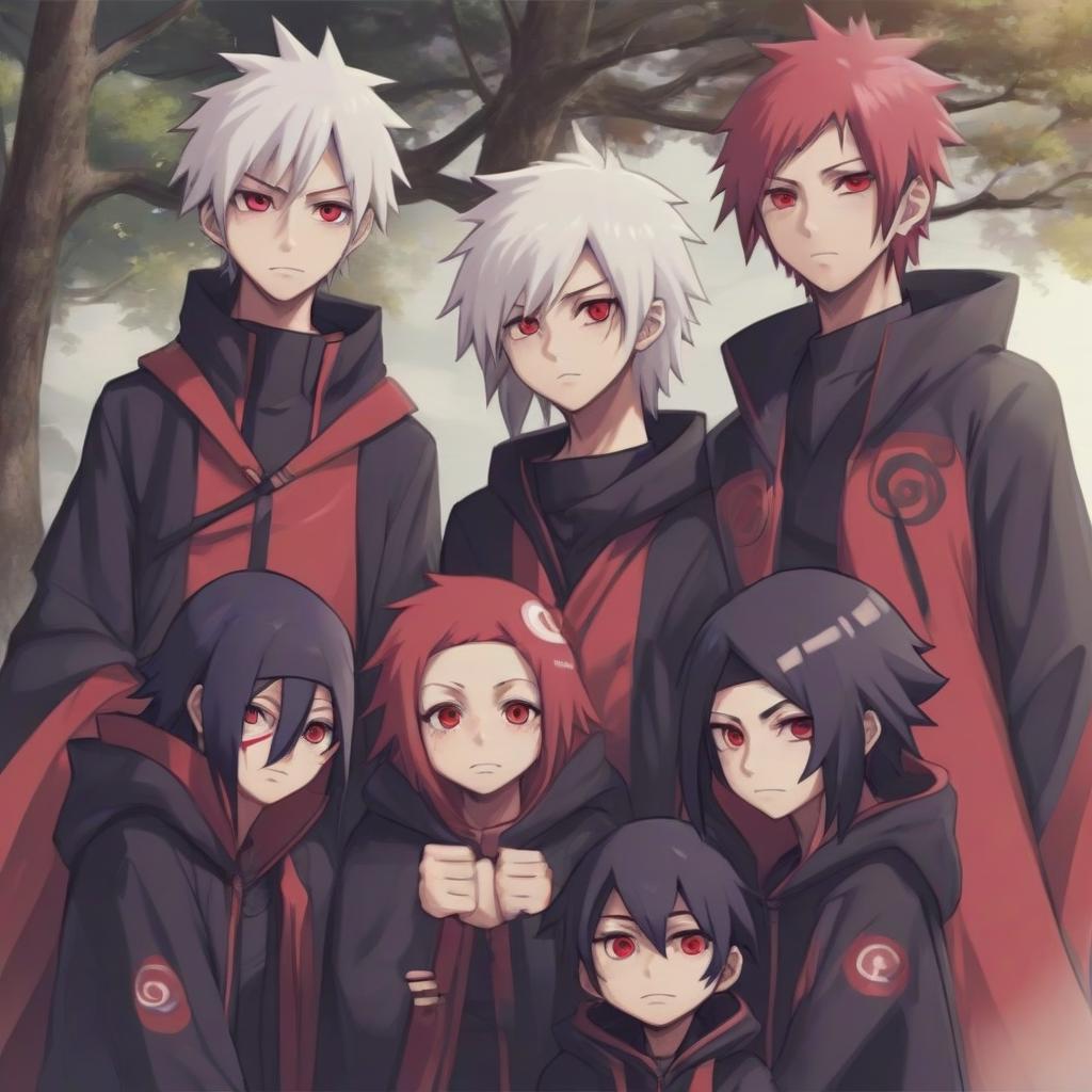  suddenly, akatsuki members became children