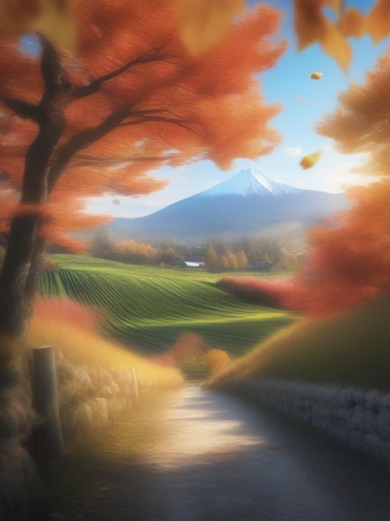  {satoyama,apple field,mountain range,((blur effect)),big sky,blue sky,wide sky,noon,autumn breeze}((super detail)),high resolution,absurd,adoption,8k,.