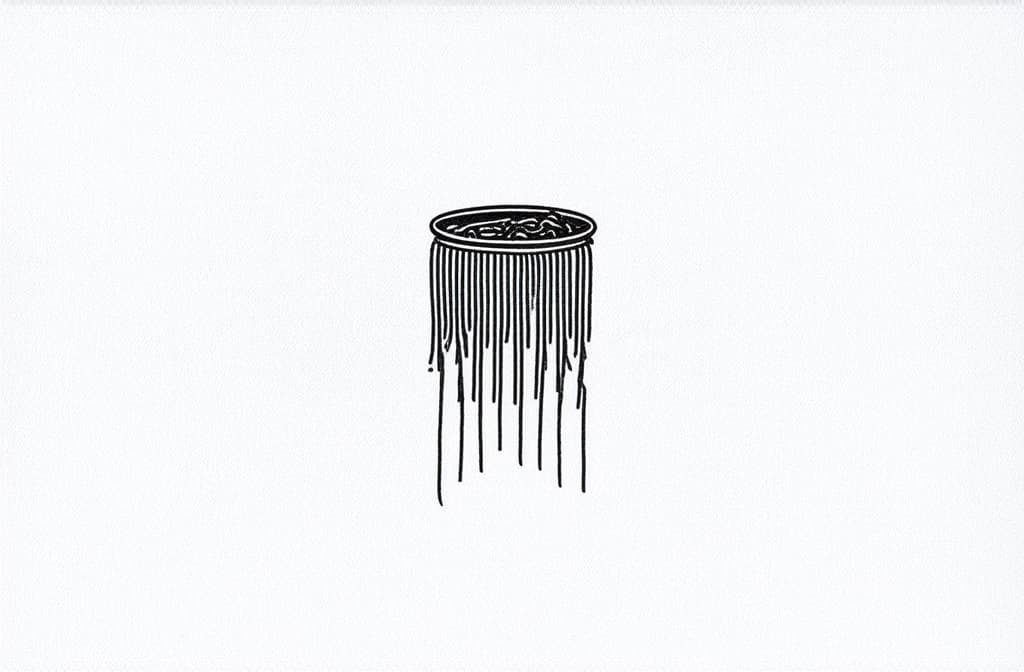  contour, very simple image in one unbroken black ink line, single line of chinese noodles, engraving illustration, icon isolated on white background ar 3:2 using a single continuous black line ink brushon white background, drawing should be created without lifting the pen, recognizable features of chinese noodles, engraving illustration, icon isolated on white background ar 3:2 in one unbroken line