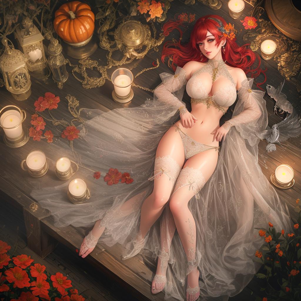  kawaii,floral ided pixie, age 7, , red , masterpiece, 32k, uhd, ultrarealistic, ultra-realistic, ultra-detailed, realistic anal , middriff, romantic, candles, , , rope, bondage, cuffed, clear jeweled lace chrome spiked collar, halloween, neon, waterscape, parrot, koi hyperrealistic, full body, detailed clothing, highly detailed, cinematic lighting, stunningly beautiful, intricate, sharp focus, f/1. 8, 85mm, (centered image composition), (professionally color graded), ((bright soft diffused light)), volumetric fog, trending on instagram, trending on tumblr, HDR 4K, 8K