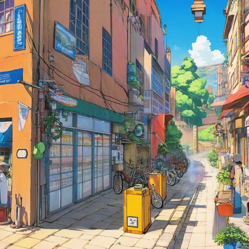  a cooling company, anime artwork, anime style, key visual, vibrant, studio anime, highly detailed