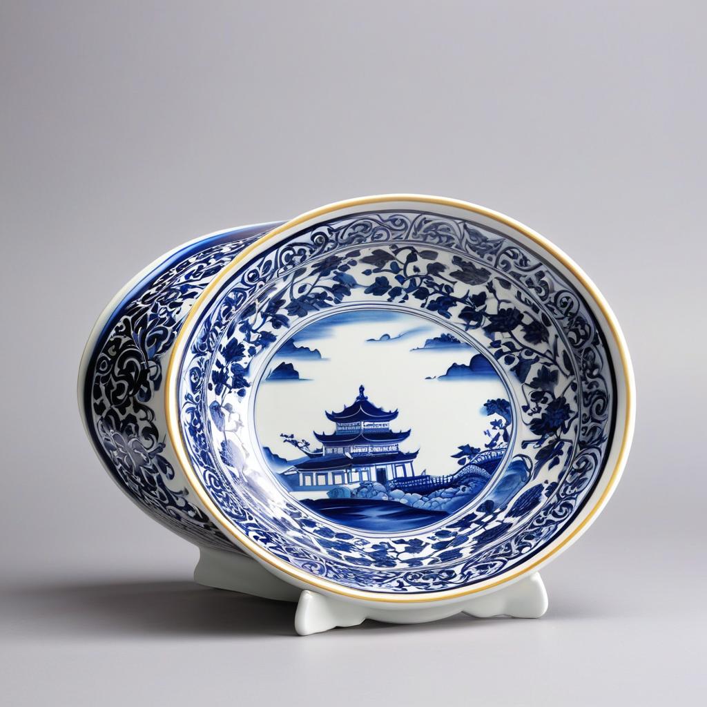  porcelain traditional chinese material pattern, award winning, professional, highly detailed, masterpiece