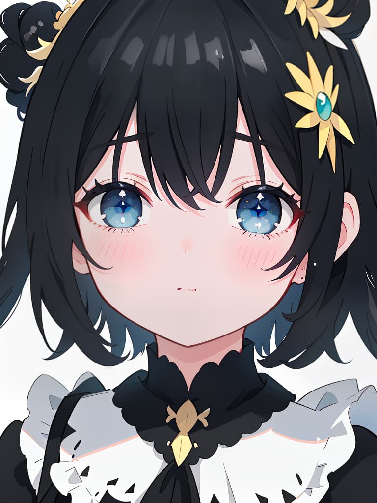  girl with black hair, masterpiece, best quality,8k,ultra detailed,high resolution,an extremely delicate and beautiful,hyper detail