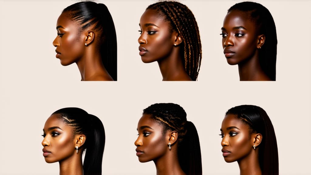  different beauty. set of different female heads on light background. different races and nationalities. ar 16:9, (natural skin texture), highly detailed face, depth of field, hyperrealism, soft light, muted colors