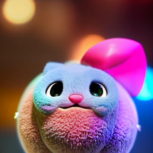 redshift style pastel de jigglypuff hyperrealistic, full body, detailed clothing, highly detailed, cinematic lighting, stunningly beautiful, intricate, sharp focus, f/1. 8, 85mm, (centered image composition), (professionally color graded), ((bright soft diffused light)), volumetric fog, trending on instagram, trending on tumblr, HDR 4K, 8K