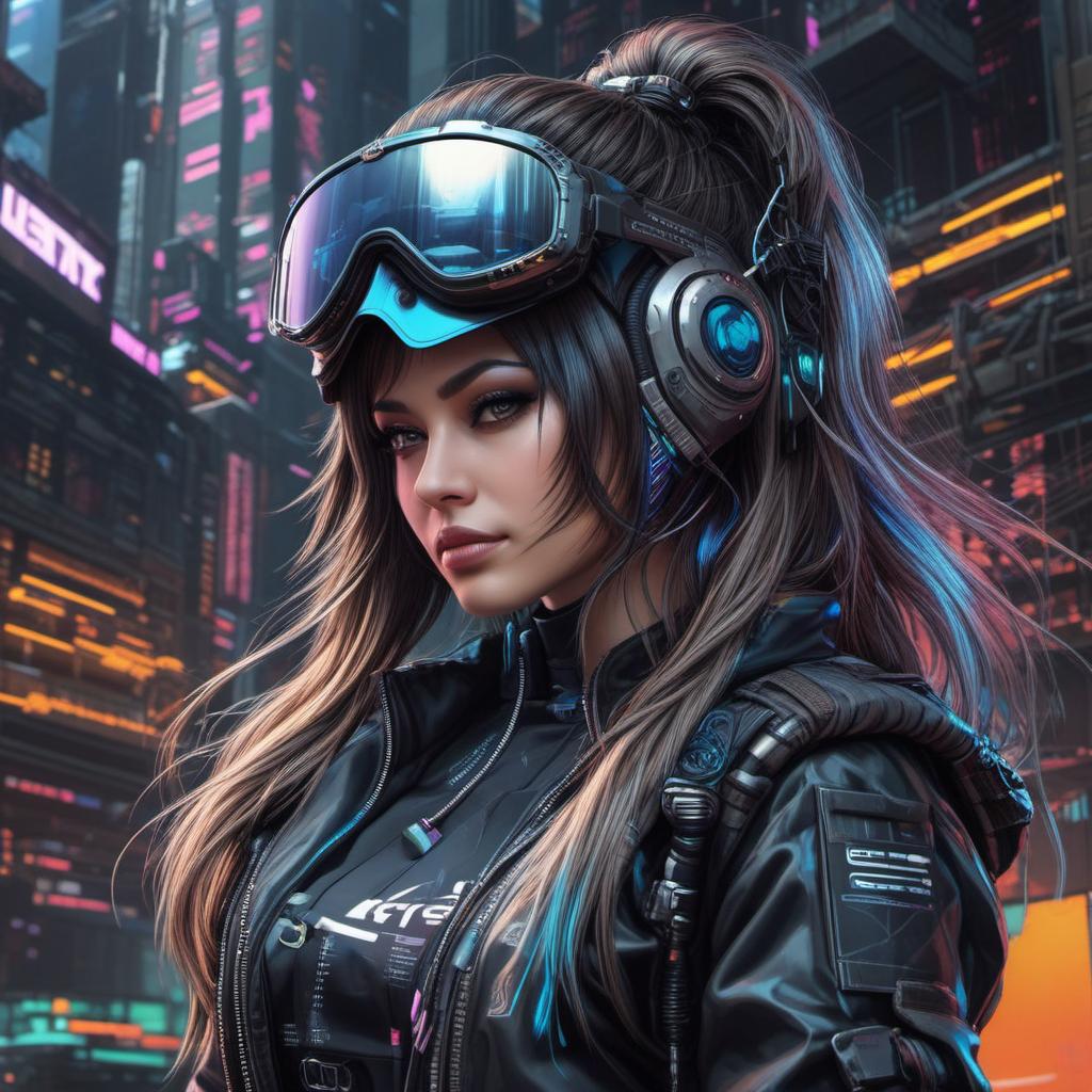  , cyberpunk style