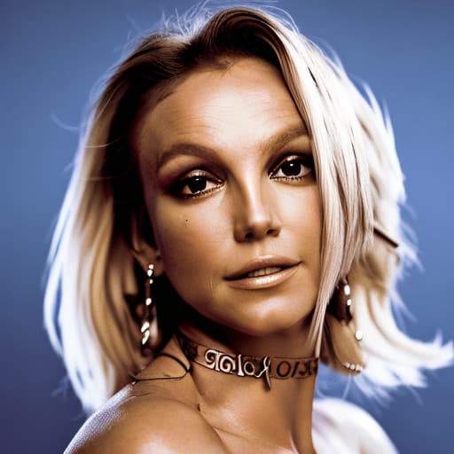 portrait+ style Britney Spears queer face