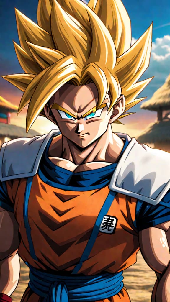  explore the divine origins of the saiyan race in dragon ball z lore through celestial connections. hyperrealistic, full body, detailed clothing, highly detailed, cinematic lighting, stunningly beautiful, intricate, sharp focus, f/1. 8, 85mm, (centered image composition), (professionally color graded), ((bright soft diffused light)), volumetric fog, trending on instagram, trending on tumblr, HDR 4K, 8K