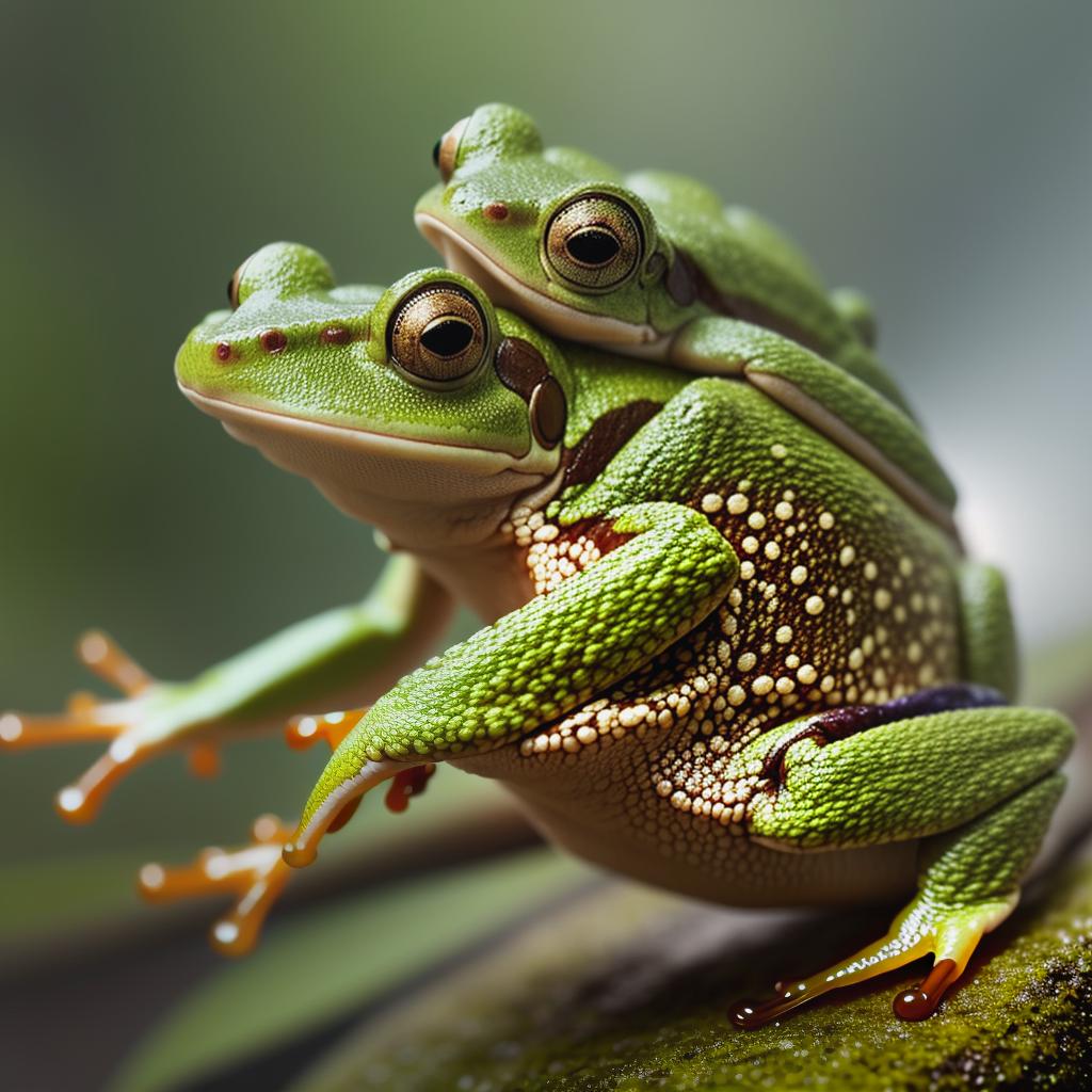  best frog hyperrealistic, full body, detailed clothing, highly detailed, cinematic lighting, stunningly beautiful, intricate, sharp focus, f/1. 8, 85mm, (centered image composition), (professionally color graded), ((bright soft diffused light)), volumetric fog, trending on instagram, trending on tumblr, HDR 4K, 8K