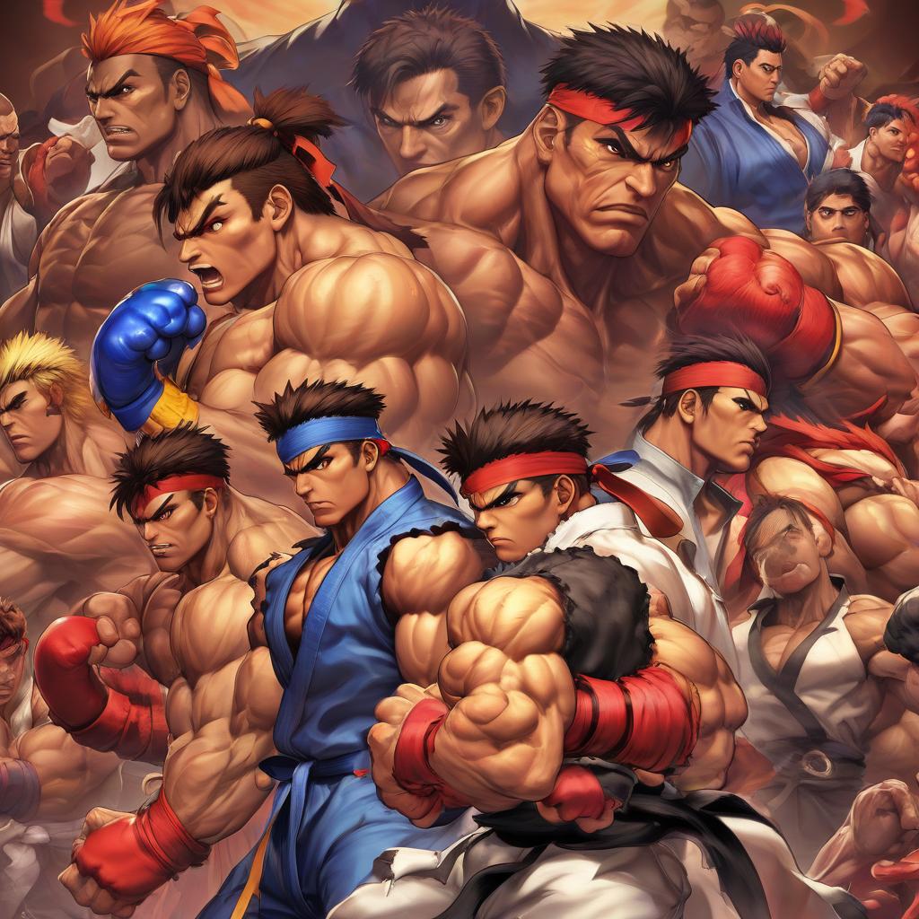  street fighter style petulose . vibrant, dynamic, arcade, 2d fighting game, highly detailed, reminiscent of street fighter series