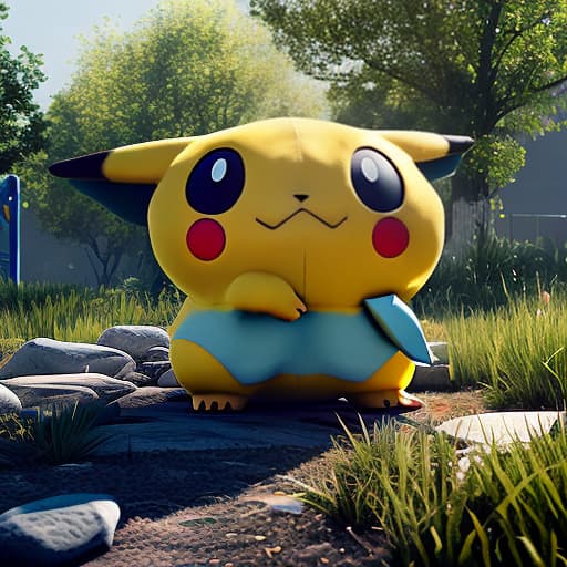 redshift style pastel de Pokémon hyperrealistic, full body, detailed clothing, highly detailed, cinematic lighting, stunningly beautiful, intricate, sharp focus, f/1. 8, 85mm, (centered image composition), (professionally color graded), ((bright soft diffused light)), volumetric fog, trending on instagram, trending on tumblr, HDR 4K, 8K