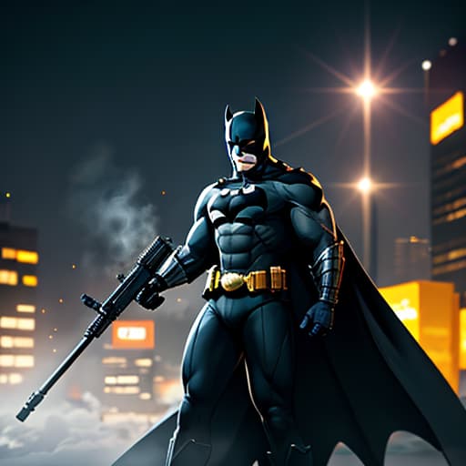  logo,batman hyperrealistic, full body, detailed clothing, highly detailed, cinematic lighting, stunningly beautiful, intricate, sharp focus, f/1. 8, 85mm, (centered image composition), (professionally color graded), ((bright soft diffused light)), volumetric fog, trending on instagram, trending on tumblr, HDR 4K, 8K