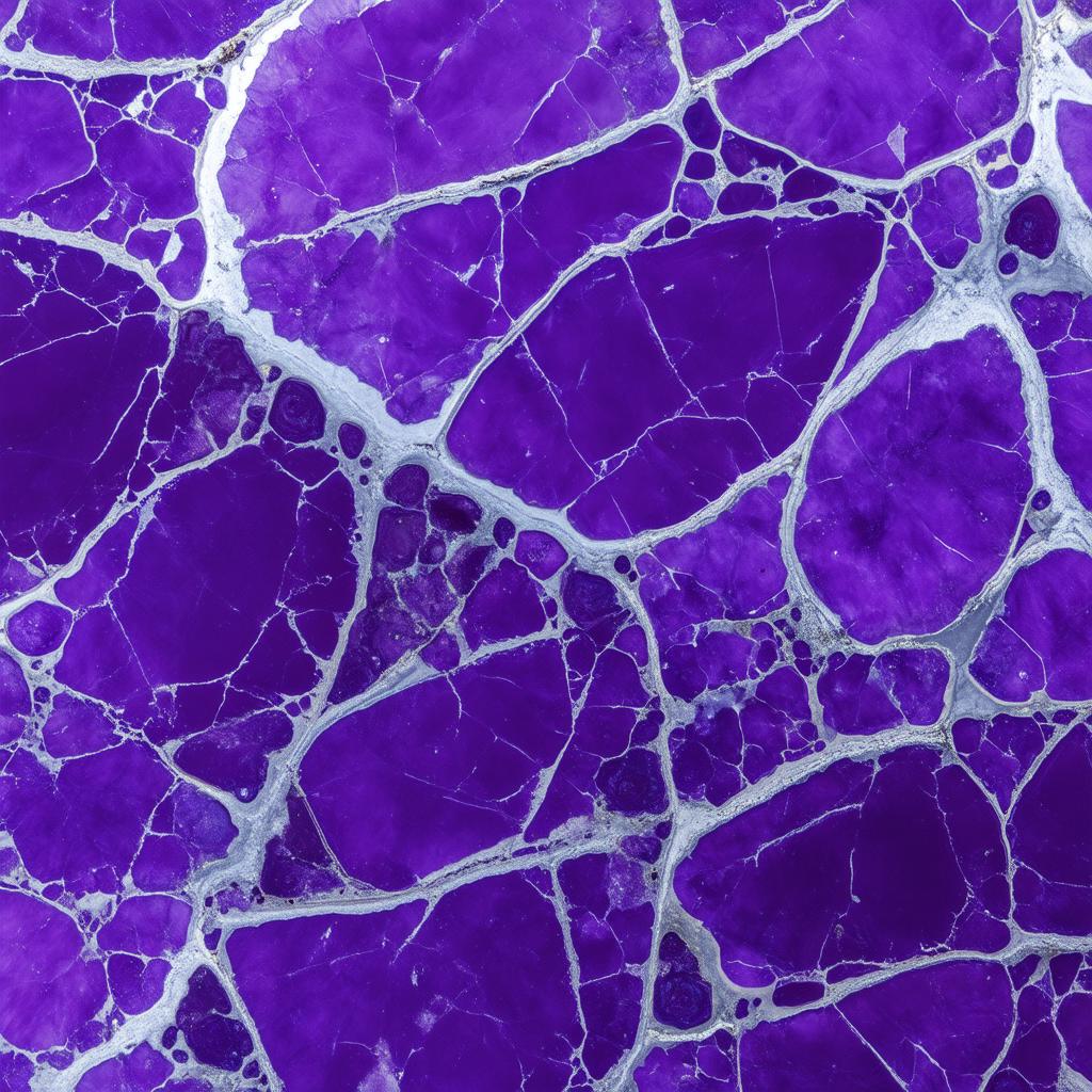  professional detailed photography, purple marble texture, silver and white veins, wallpaper, background, (muted colors, dim colors, soothing tones), (vsco:0.3)