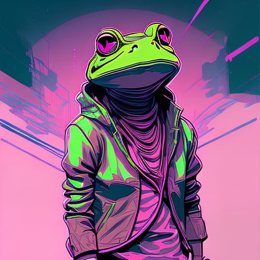 nvinkpunk Pink frog