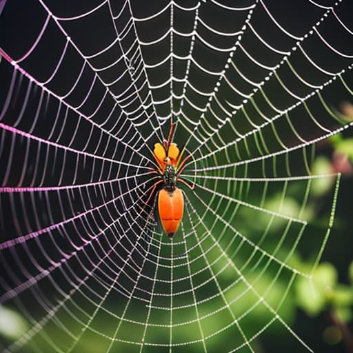  create 10 spider webs with black widows about to attack a big butterfly. make it very colorful orange and black. hyperrealistic, full body, detailed clothing, highly detailed, cinematic lighting, stunningly beautiful, intricate, sharp focus, f/1. 8, 85mm, (centered image composition), (professionally color graded), ((bright soft diffused light)), volumetric fog, trending on instagram, trending on tumblr, HDR 4K, 8K