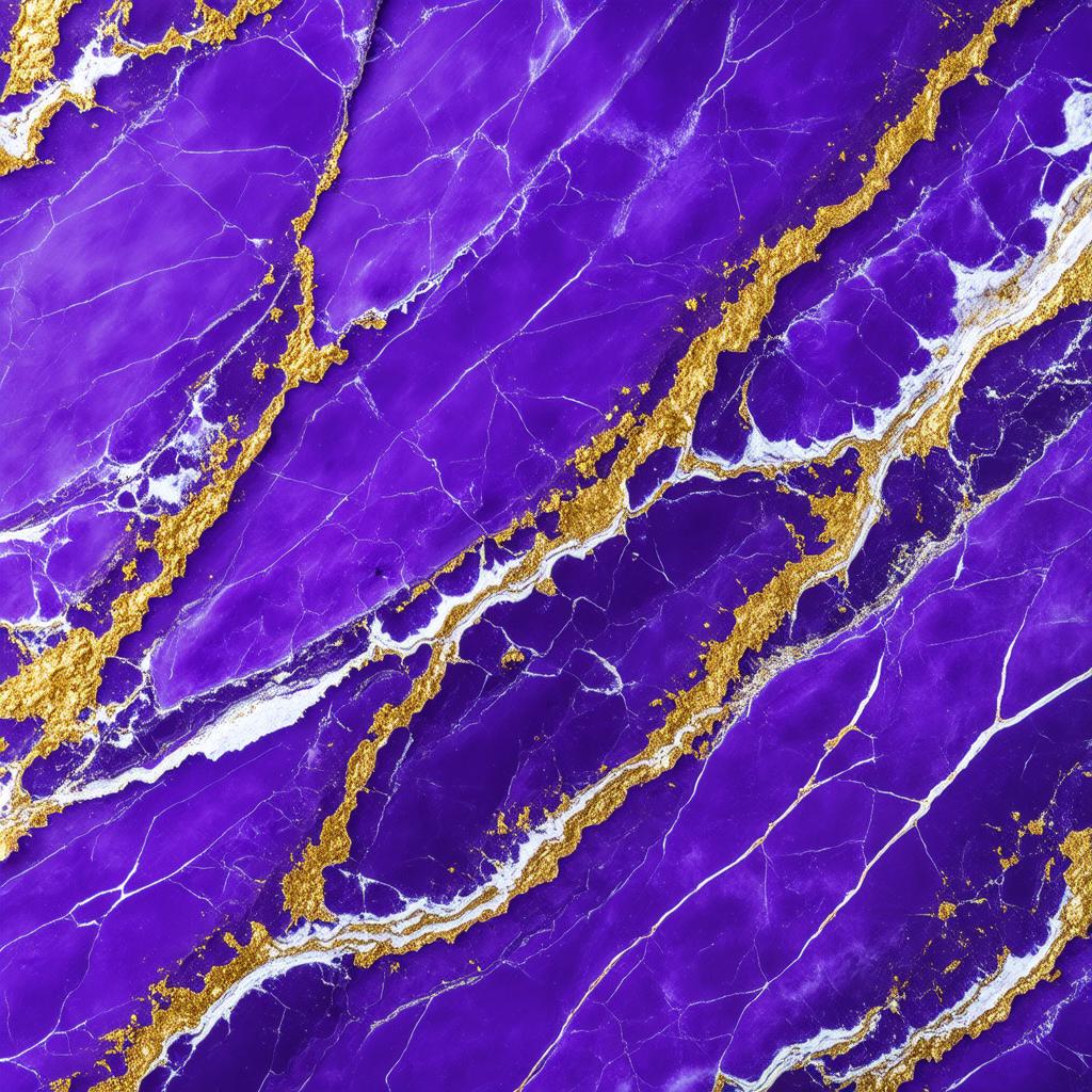  professional detailed photography, purple marble texture, gold and white veins, wallpaper, background, (muted colors, dim colors, soothing tones), (vsco:0.3)