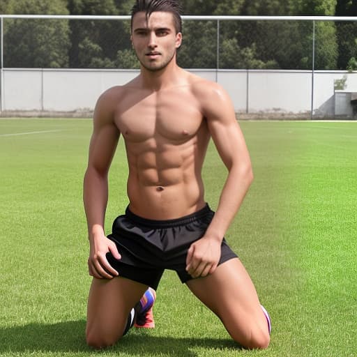  Hungarian footballer queer brunette hunk dude workout