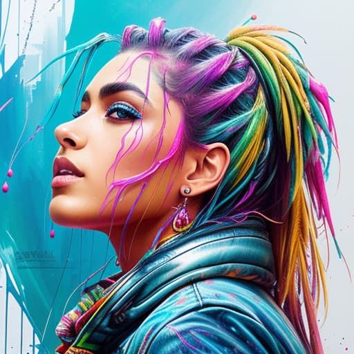  Coolio , Acid wash effect, perfect anatomy, centered, approaching perfection, dynamic, highly detailed, artstation, concept art, smooth, sharp focus, illustration, art by Carne Griffiths and Wadim Kashin, graffiti airbrushing techniques, high definition, accent lighting, contrasted with bright paint colors, by Squal92i)