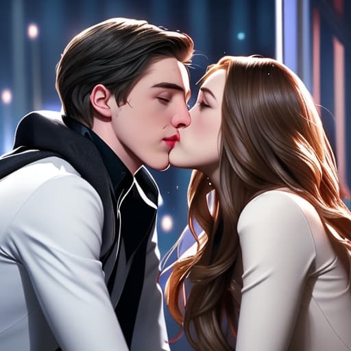  Barry, Allen and Caitlin Snow, MD from CW flash kissing