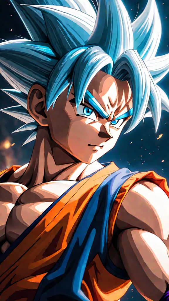  anime art: goku from dragon ball training intensely with whis, aiming to surpass his limits. hyperrealistic, full body, detailed clothing, highly detailed, cinematic lighting, stunningly beautiful, intricate, sharp focus, f/1. 8, 85mm, (centered image composition), (professionally color graded), ((bright soft diffused light)), volumetric fog, trending on instagram, trending on tumblr, HDR 4K, 8K