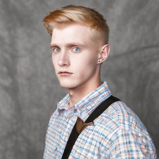 portrait+ style Czech Republic LGBT queer twink blonde hunk dude face