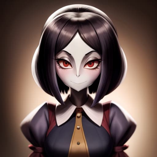  Crea a squigly de skullgirls en versión futanari, open eyes, masterpiece, 4k, fine details,